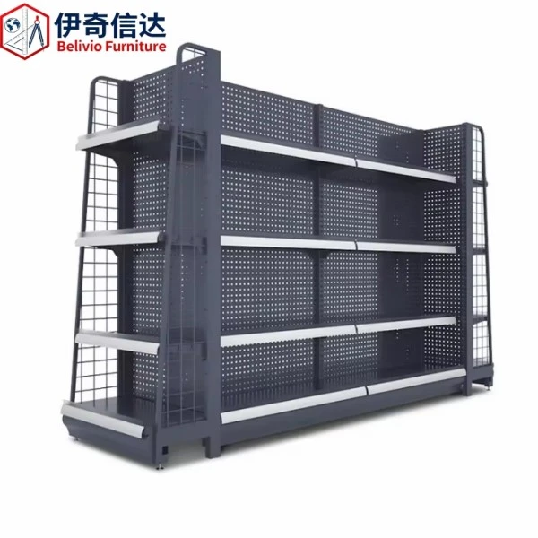 Heavy Duty Shop Shelves - Isolated White Background Full View of the Rack Heavy Duty Shop Shelves - Isolated White Background Full View of the Rack